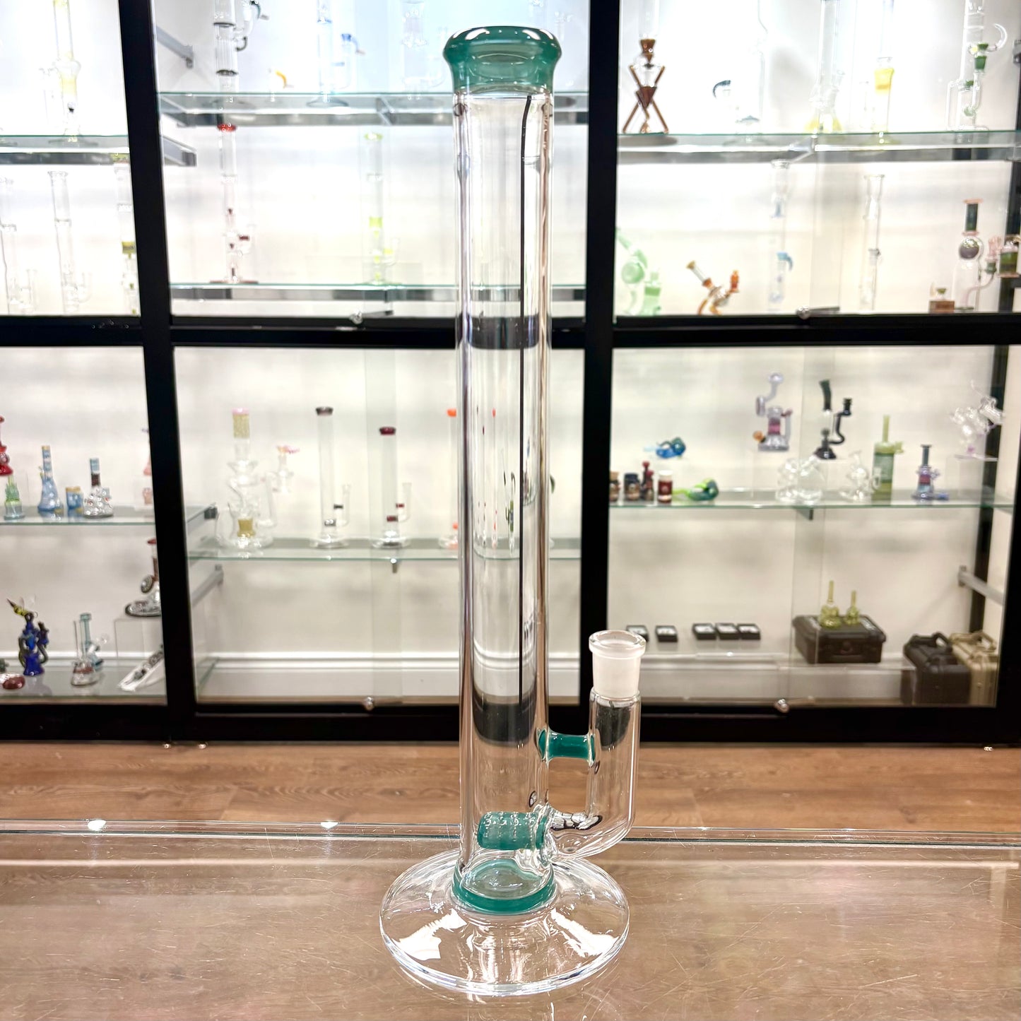 Green Belt 17” Colour Accented Stemline Tube - Sea Foam
