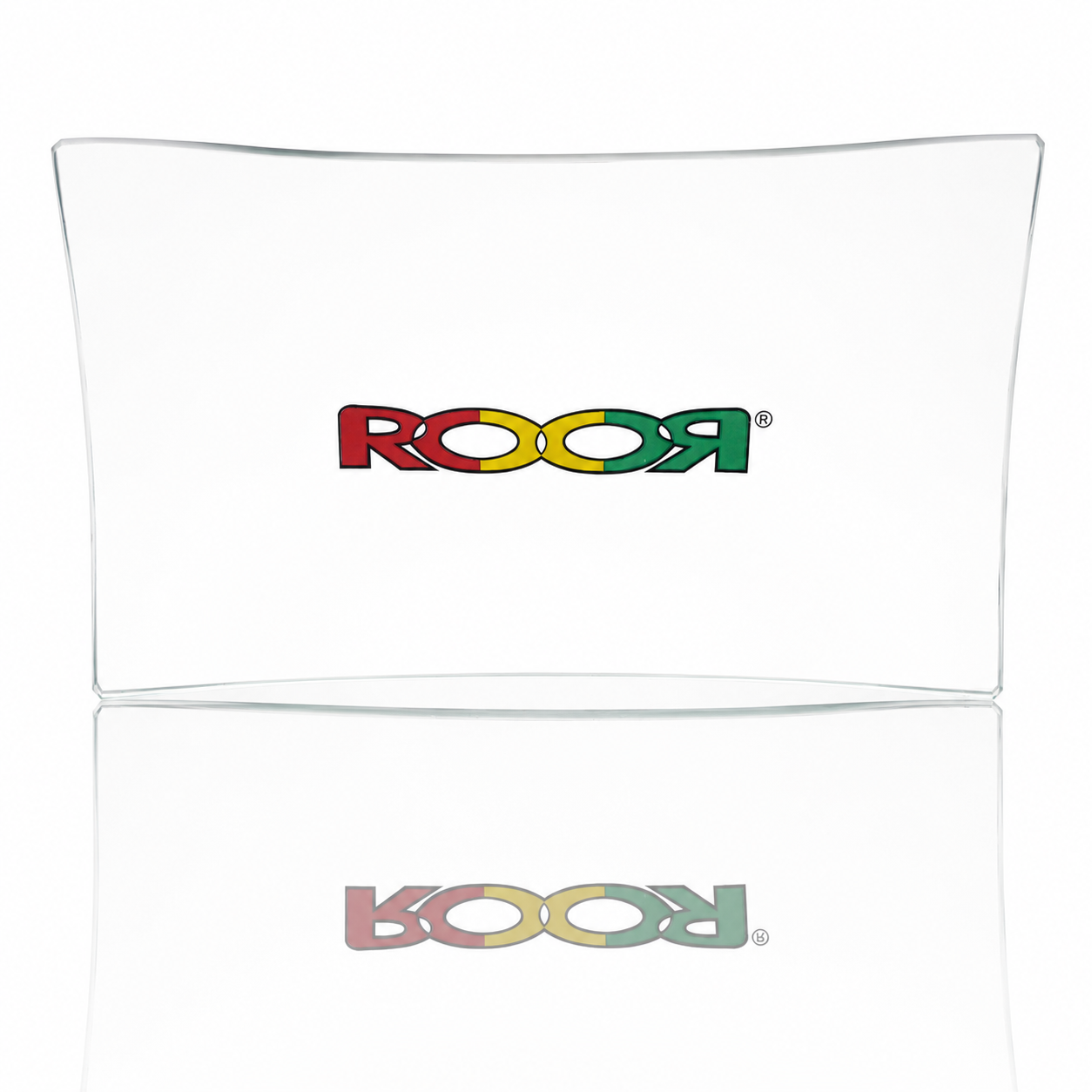 Roor 6" x 10" Glass Rolling Tray