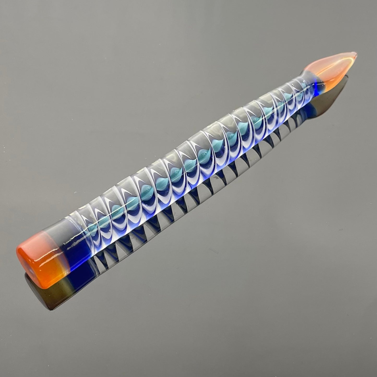 Mooks Glass 4.5" Cane Work Dabber w/ Spear Tip