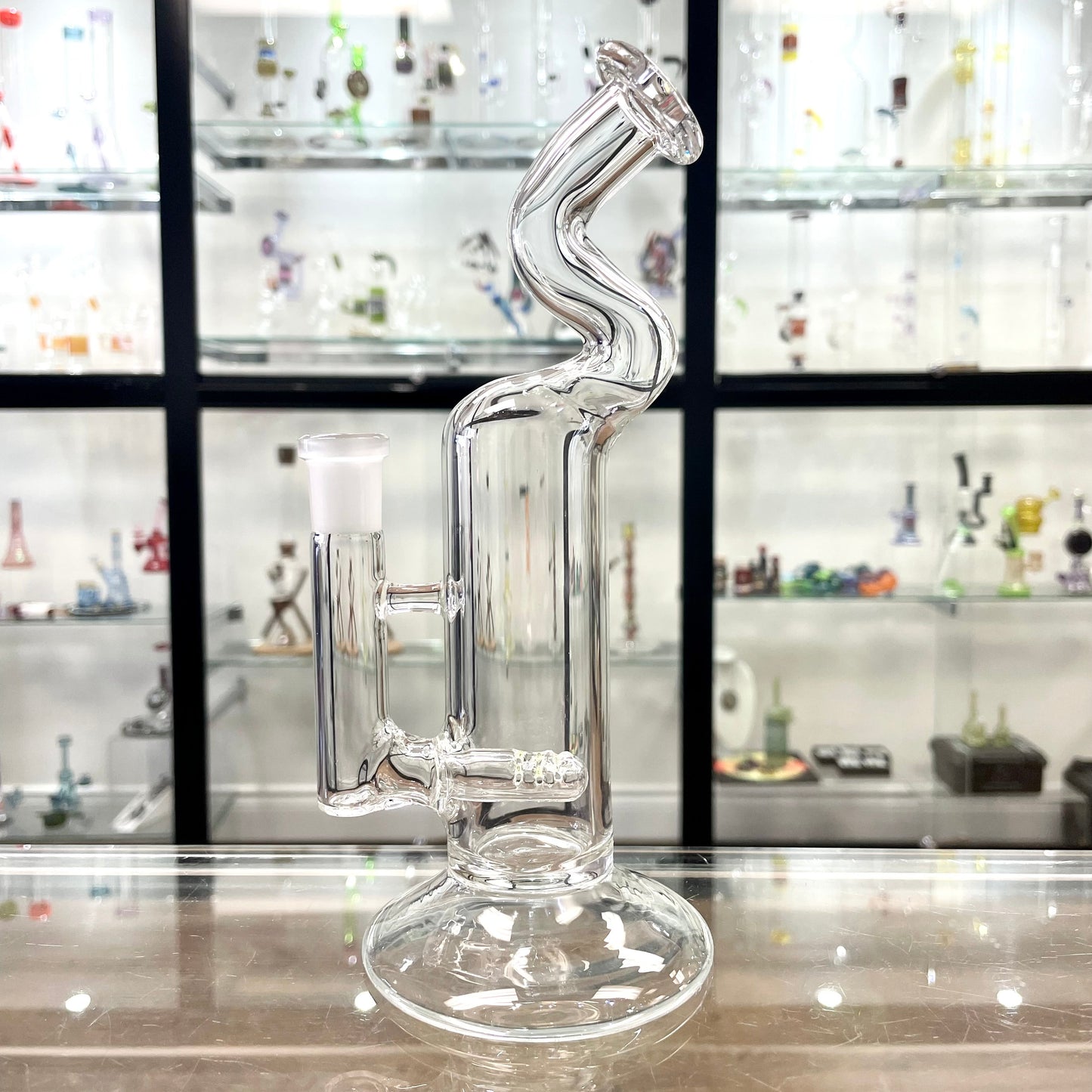 Mimzy Clear Bent Neck Stemline - 14mm