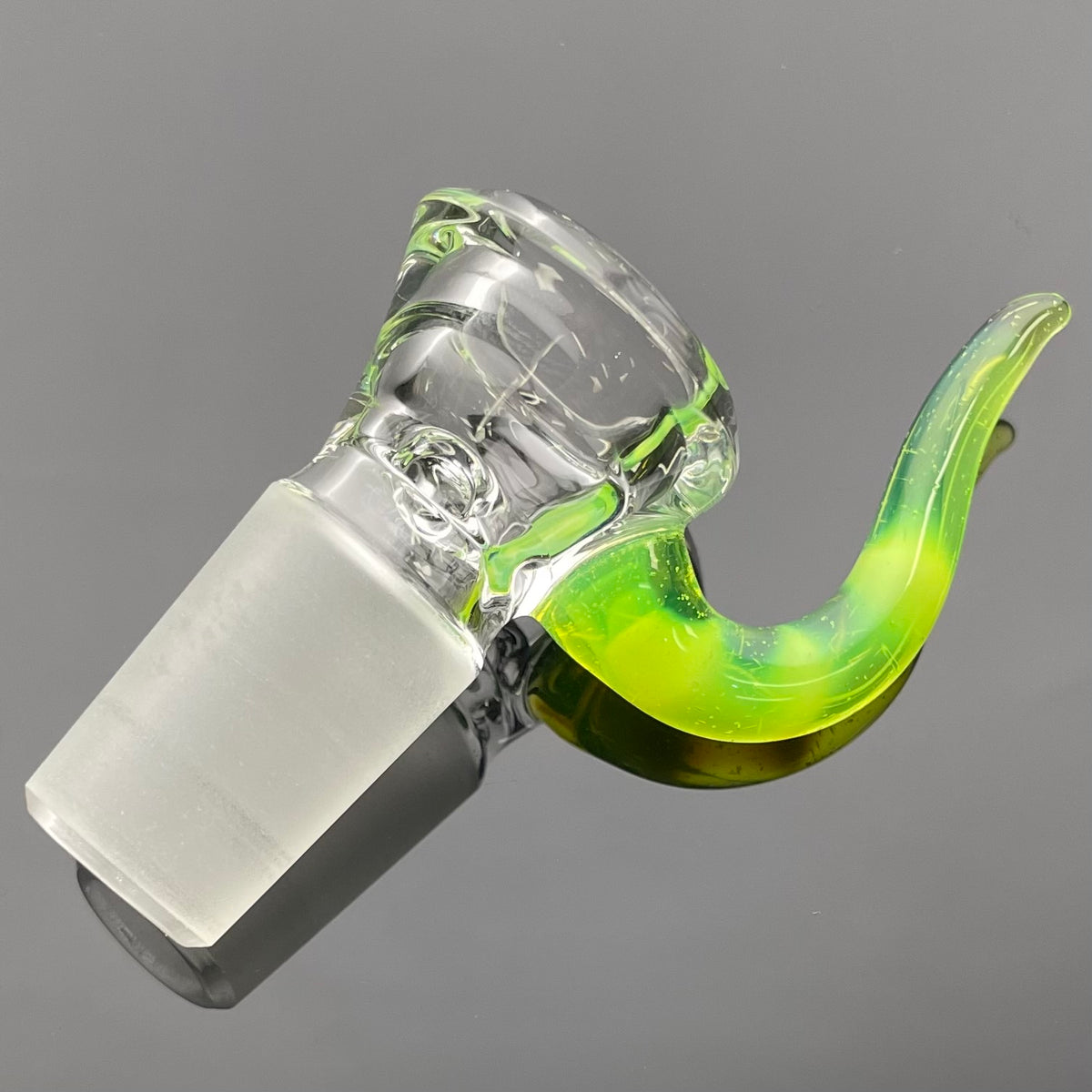 Discobox Clear Bowl w/ Horn 18mm 3 Hole