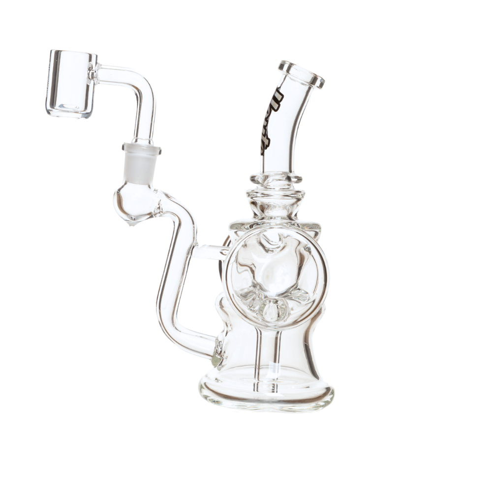Haute 5" Dual Disc Recycler w/ 10mm Quartz Banger