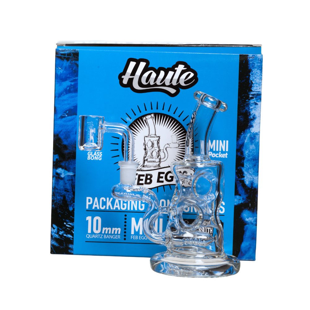 Haute 5" Faberge Egg Recycler w/ 10mm Banger