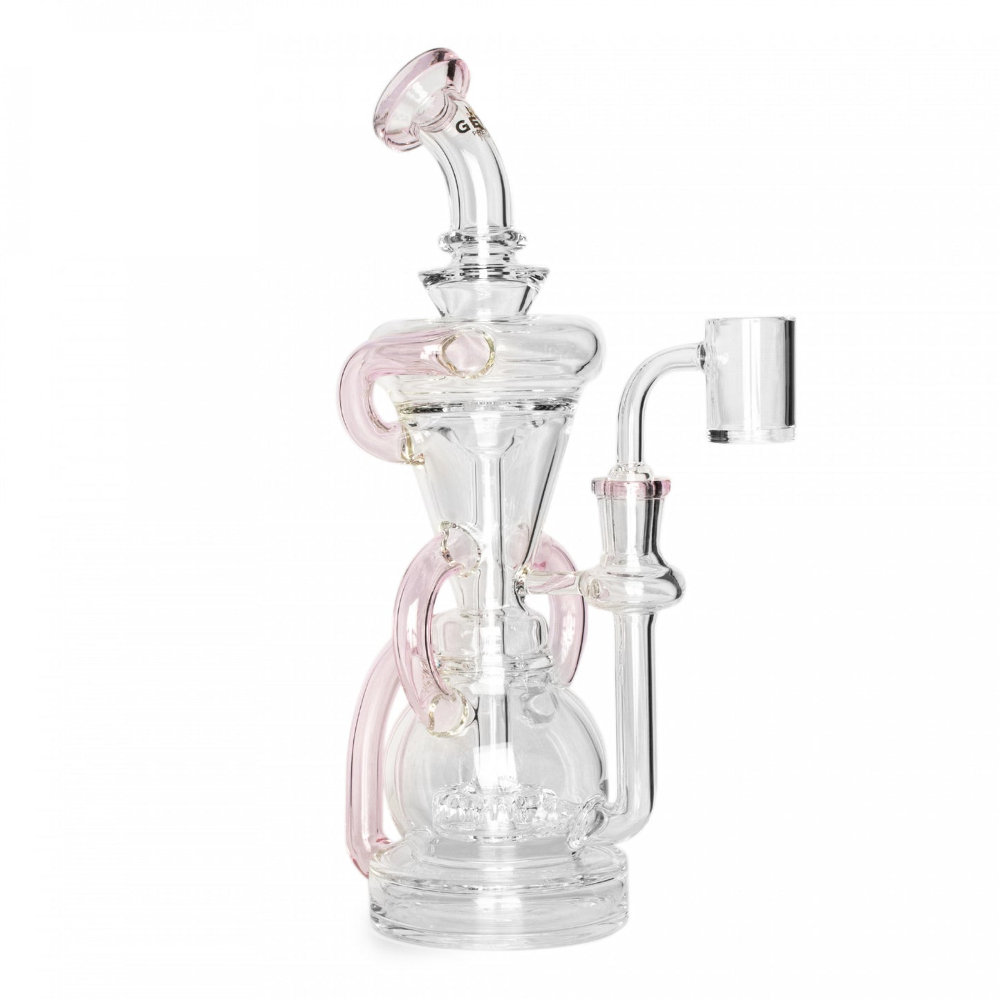 Gear Premium 10" Crystal Glide Triple Uptake Dual Chamber Concentrate Recycler