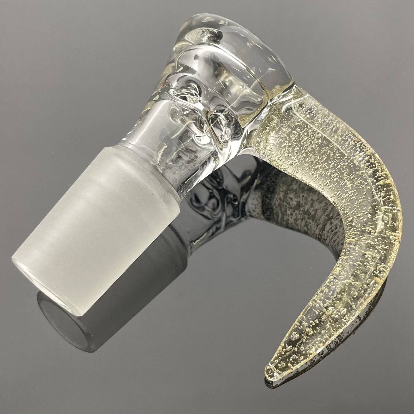 Green Belt Clear Horn Bowl 18mm 4 Hole