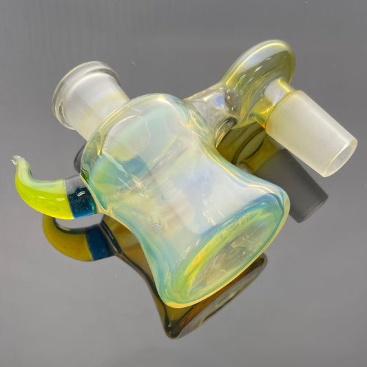 Mooks Glass 18mm 90 Fumed Ash Catcher