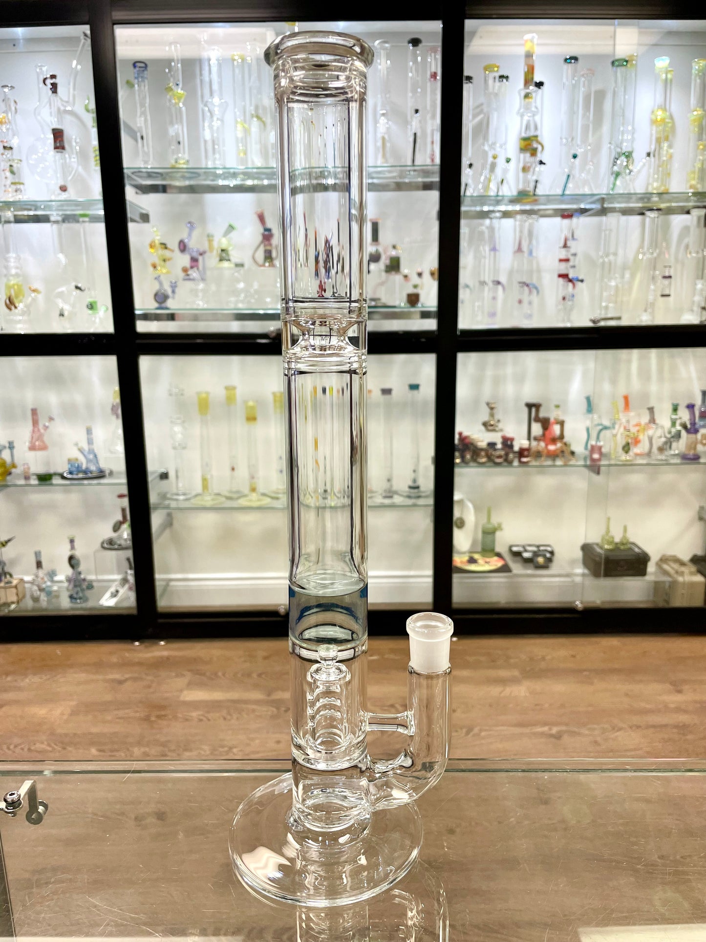 Jamms Straight Tube w/ Gridded Dome Perc - Minor Colour Accent