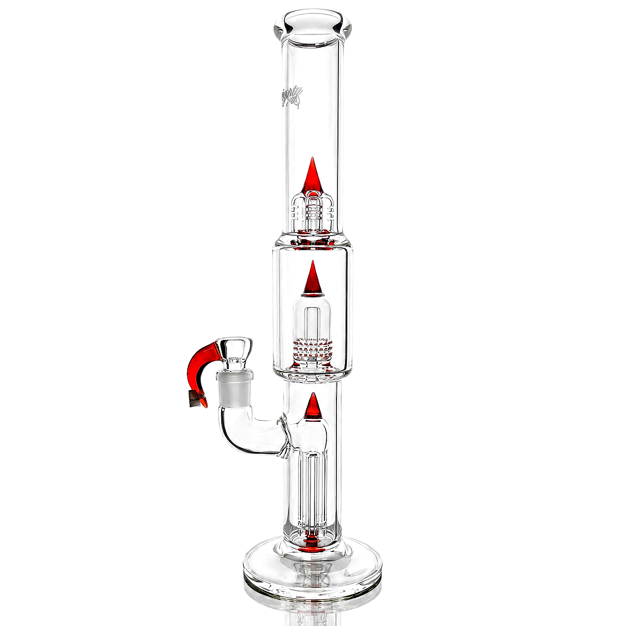 Sovereignty Fixed 4 Slitted to Mini Grid Dome w/ Splash Guard Partial Accent Tube