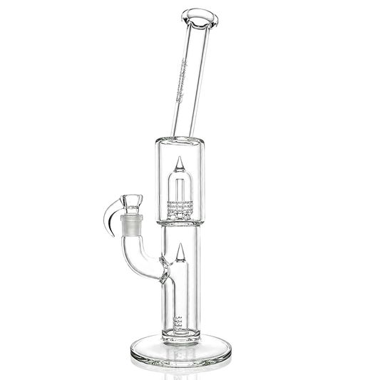 Sovereignty Fixed Stem180 to Mini Grid Dome w/ Bent Neck Clear Tube
