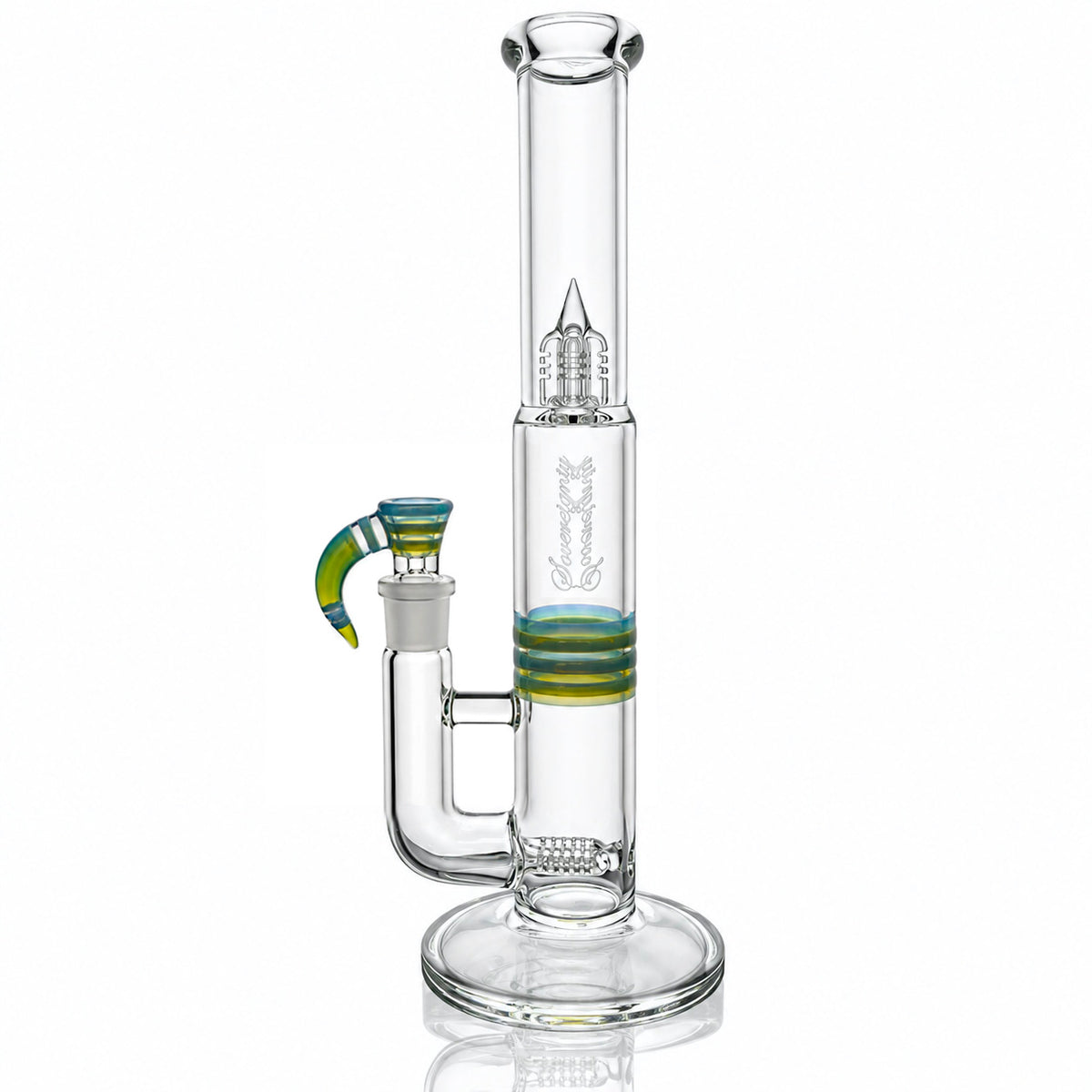 Sovereignty Shorty4 (Pawn) G Line 9.5mm 6 Cut UpGrid w/ Encalmo Band & Matching FA Encalmo Slide Clear Tube