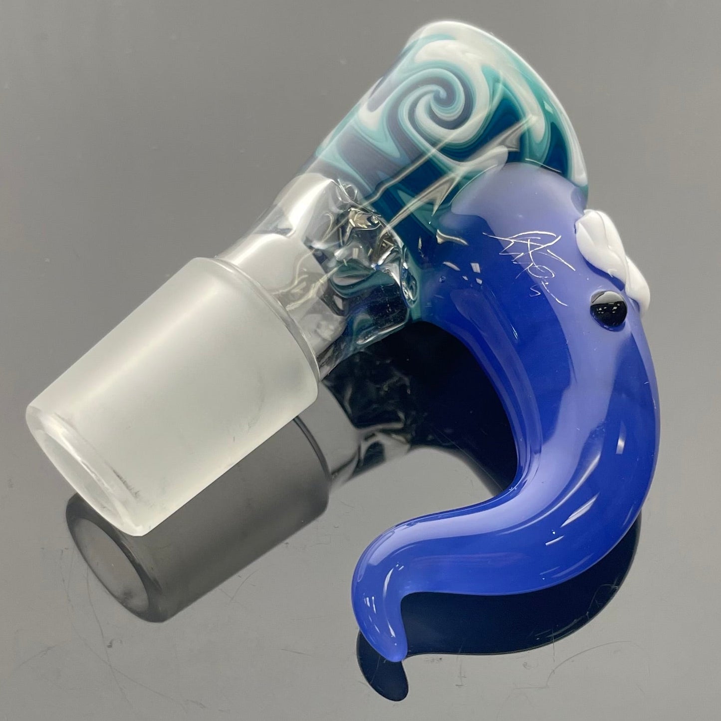 Kahuna Worked Wigwag Bowl 18mm 4 Hole