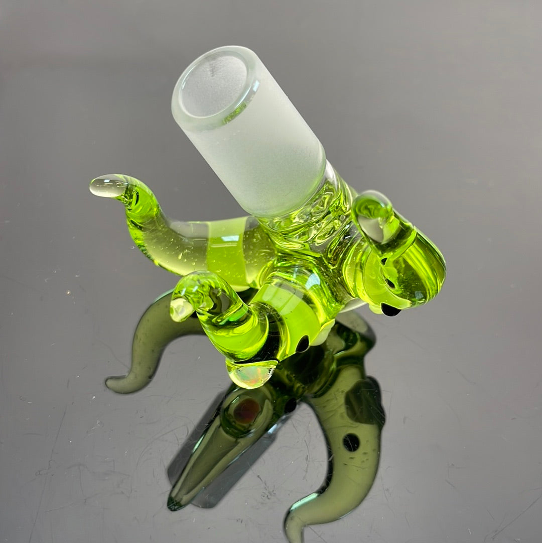 Kahuna Three Headed Scalien Bowl w/ Opal 18mm 4 Hole - Haterade