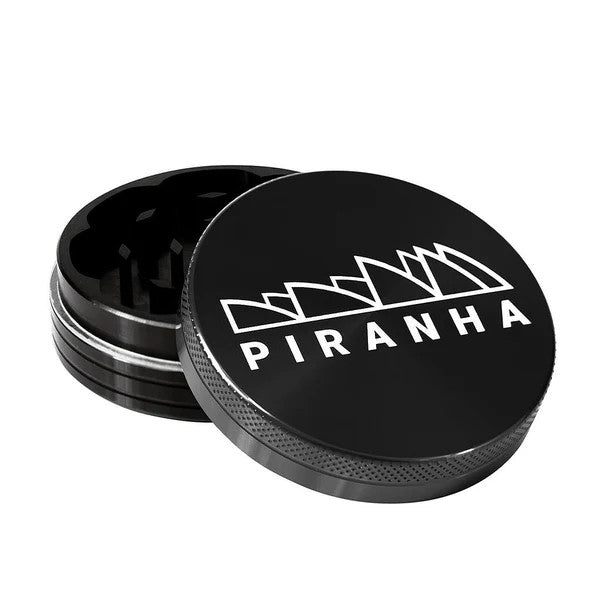 Piranha 3.0"Piranha 2-Piece Grinder - Black