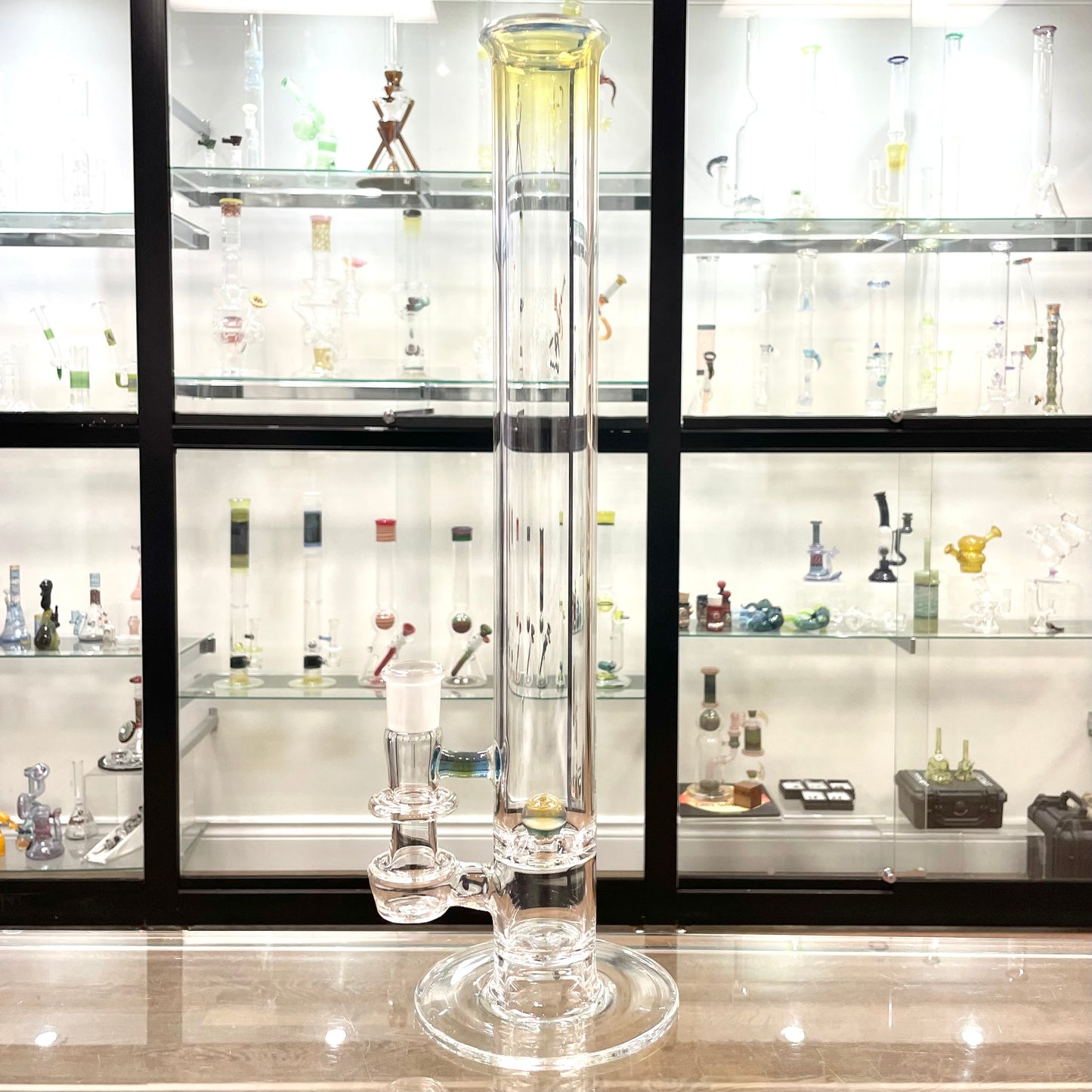 Discobox Natty Perc Straight Tube w/ Fume Mouth - #4