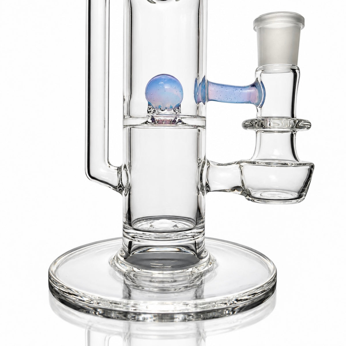 Discobox Clear Recycling Natty 44mm Straight Tube