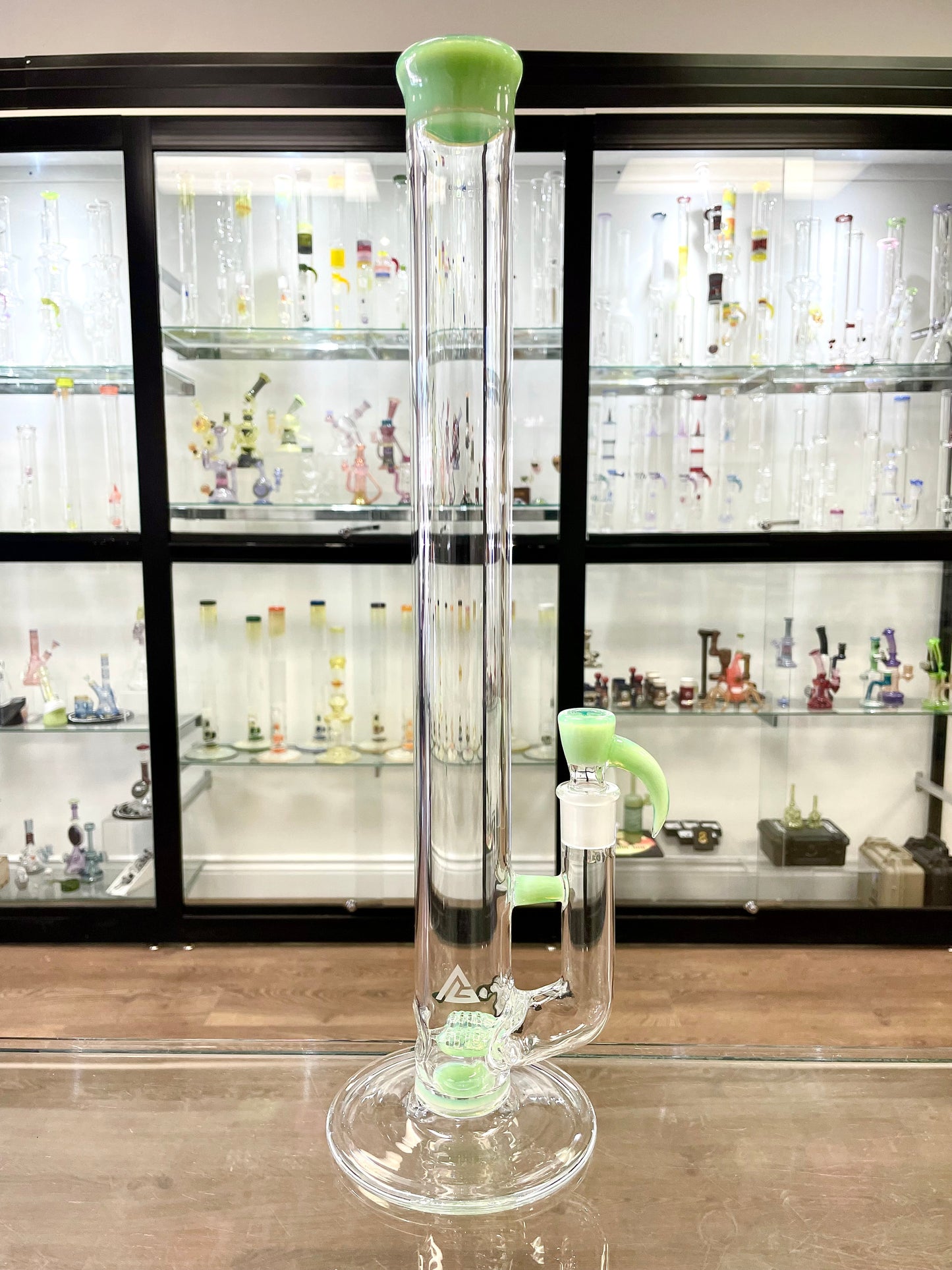 Gore Glass Colour Accented Dual Stem