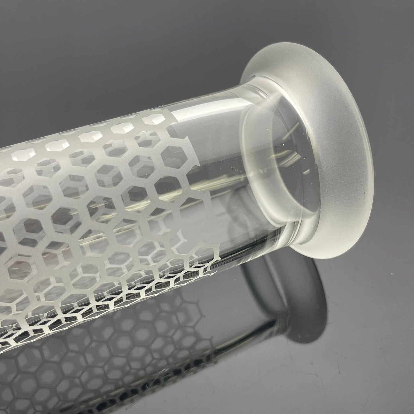 Gnob Glass 44mm 16.5" Reactor Stemline w/ Sandblasting - #5