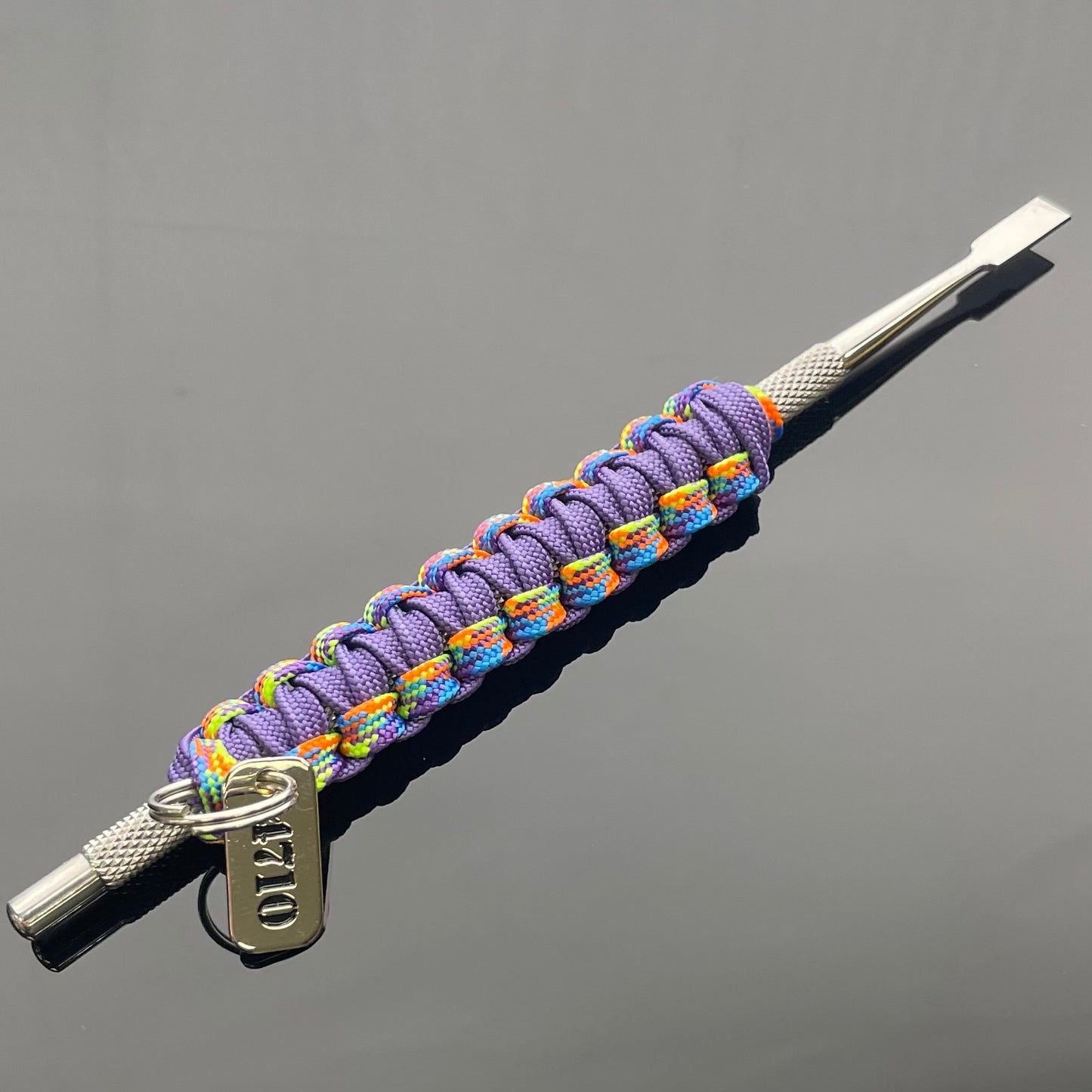 Dabbaratus Stainless Steel Wrapped Dabber w/ Chisel Tip - Various Colours