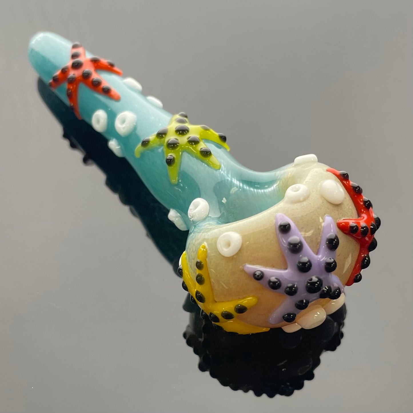 Intent Glass 4.25” Starfish  Hand Pipe