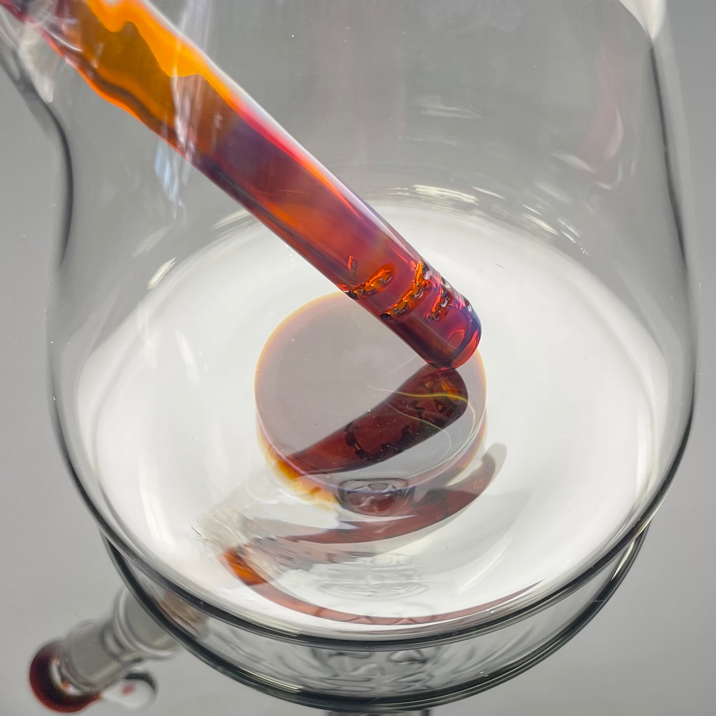 Green Belt Colour Accented Beaker - Amber Purple