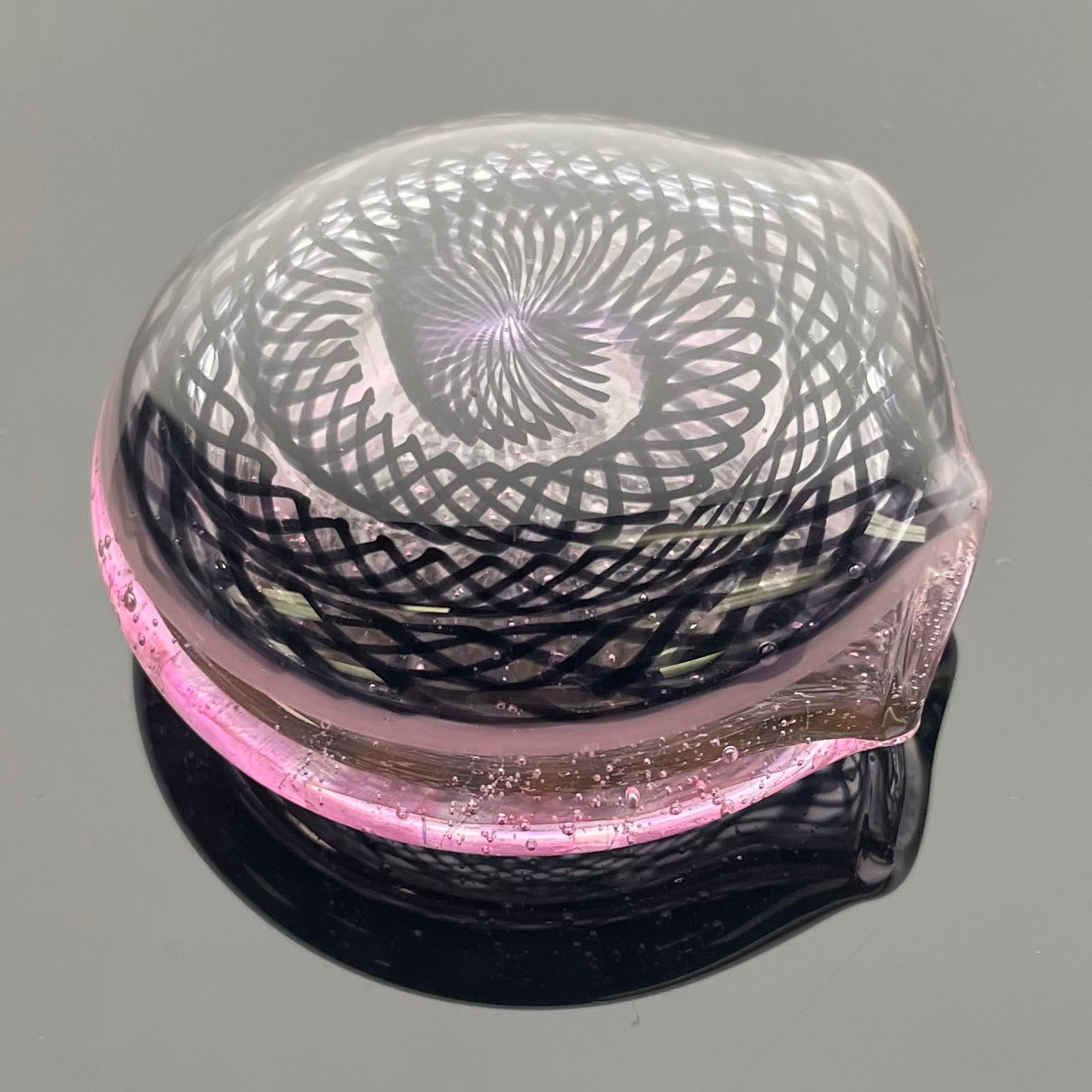 JHoney Hollow Latticino Pendant