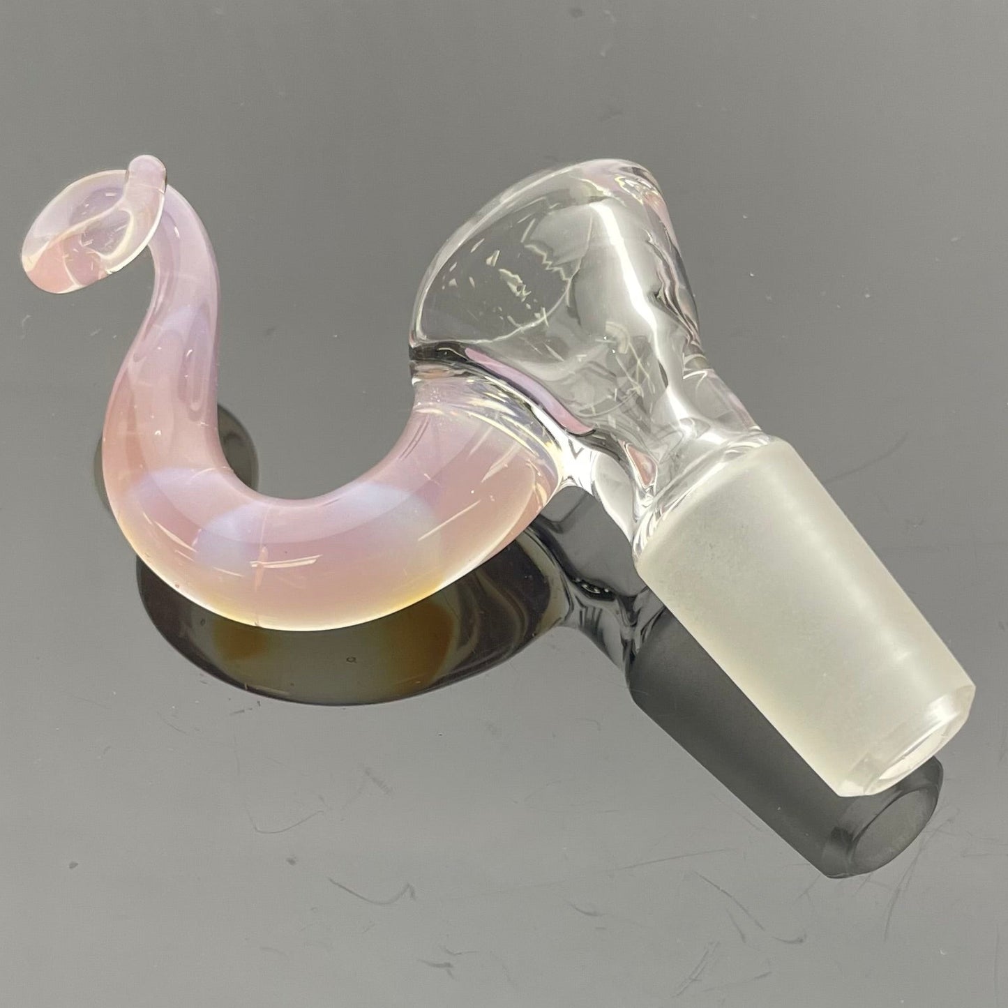 Discobox Clear Bowl w/ Horn 14mm 1 Hole