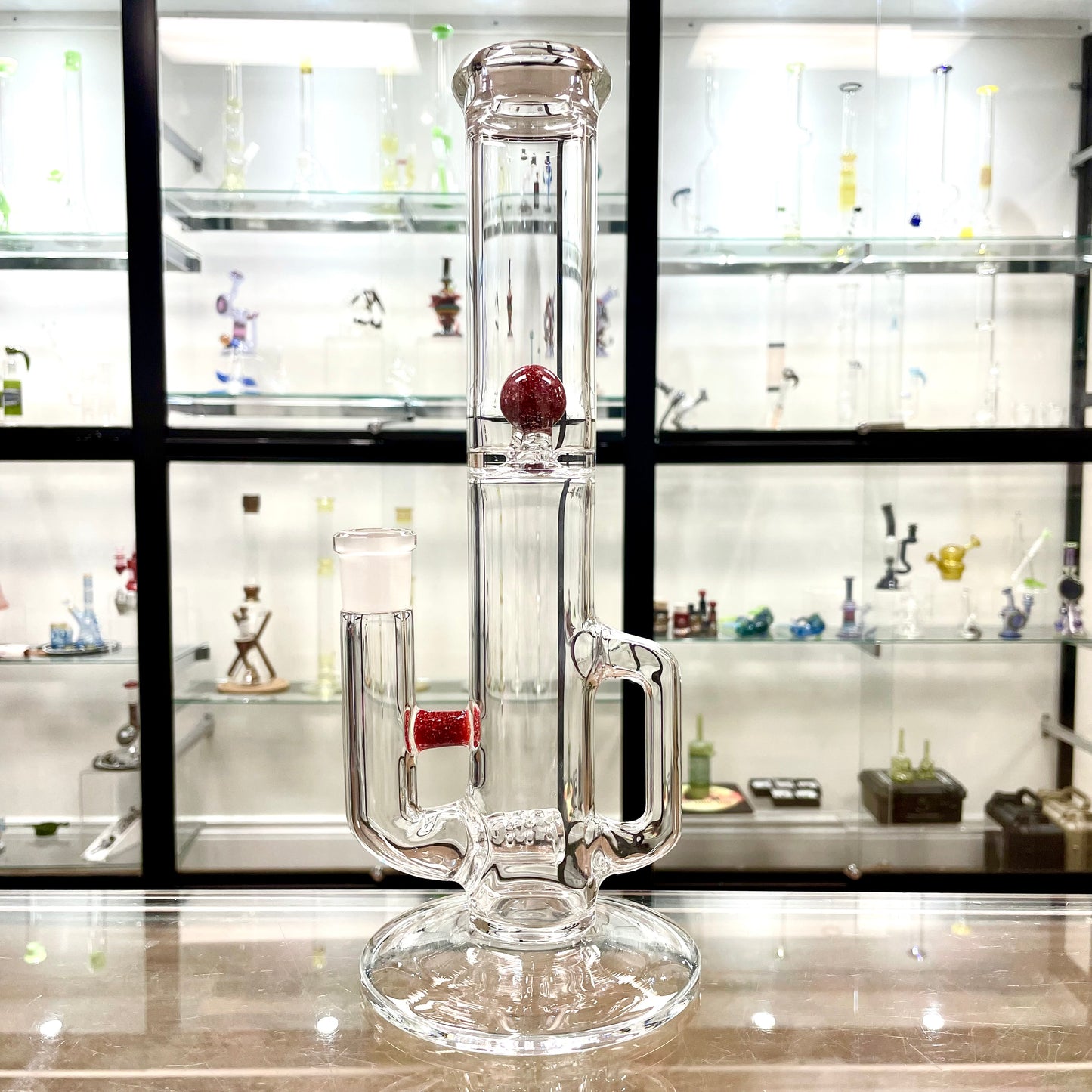 Green Belt Marble Splash Guard Tube w/ Drain