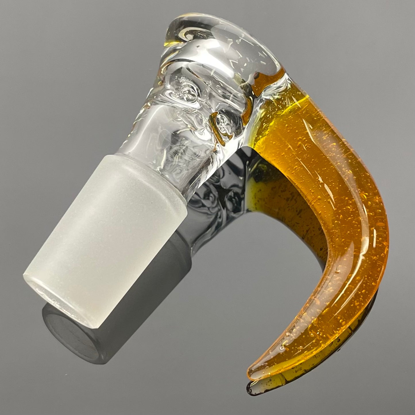 Green Belt Clear Horn Bowl 18mm 4 Hole