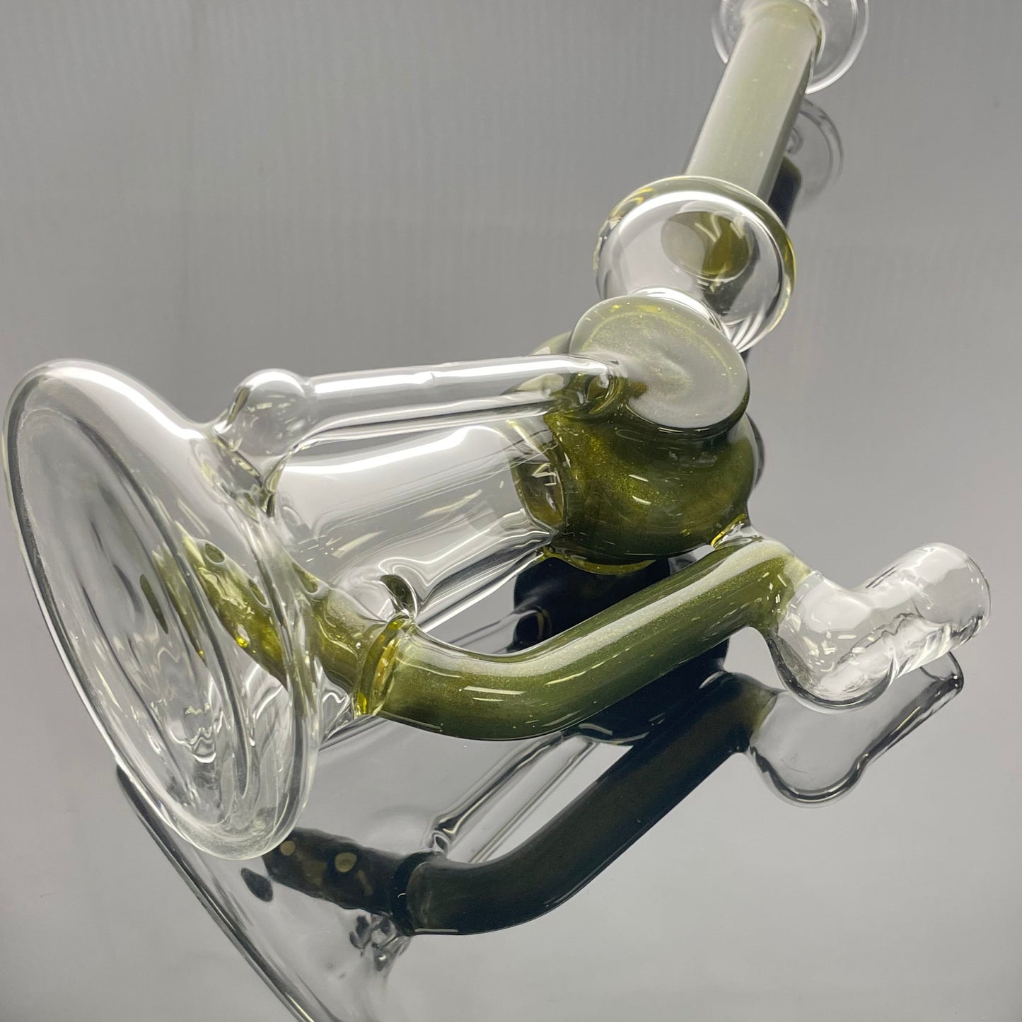 Eka Glass Lil' Dipper Rig - Bio Diesel Sparkle