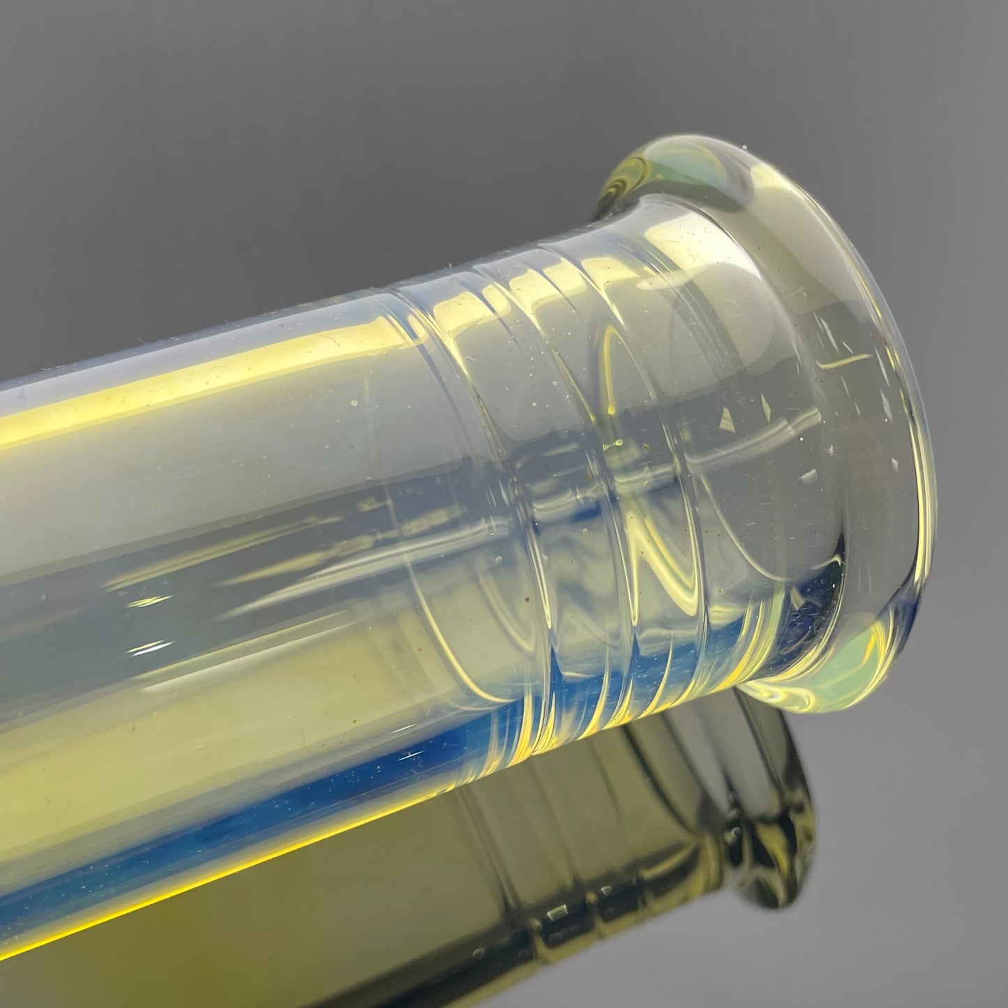 Jamms Straight Tube w/ 360° Pillar Perc - Clear w/ Fuming