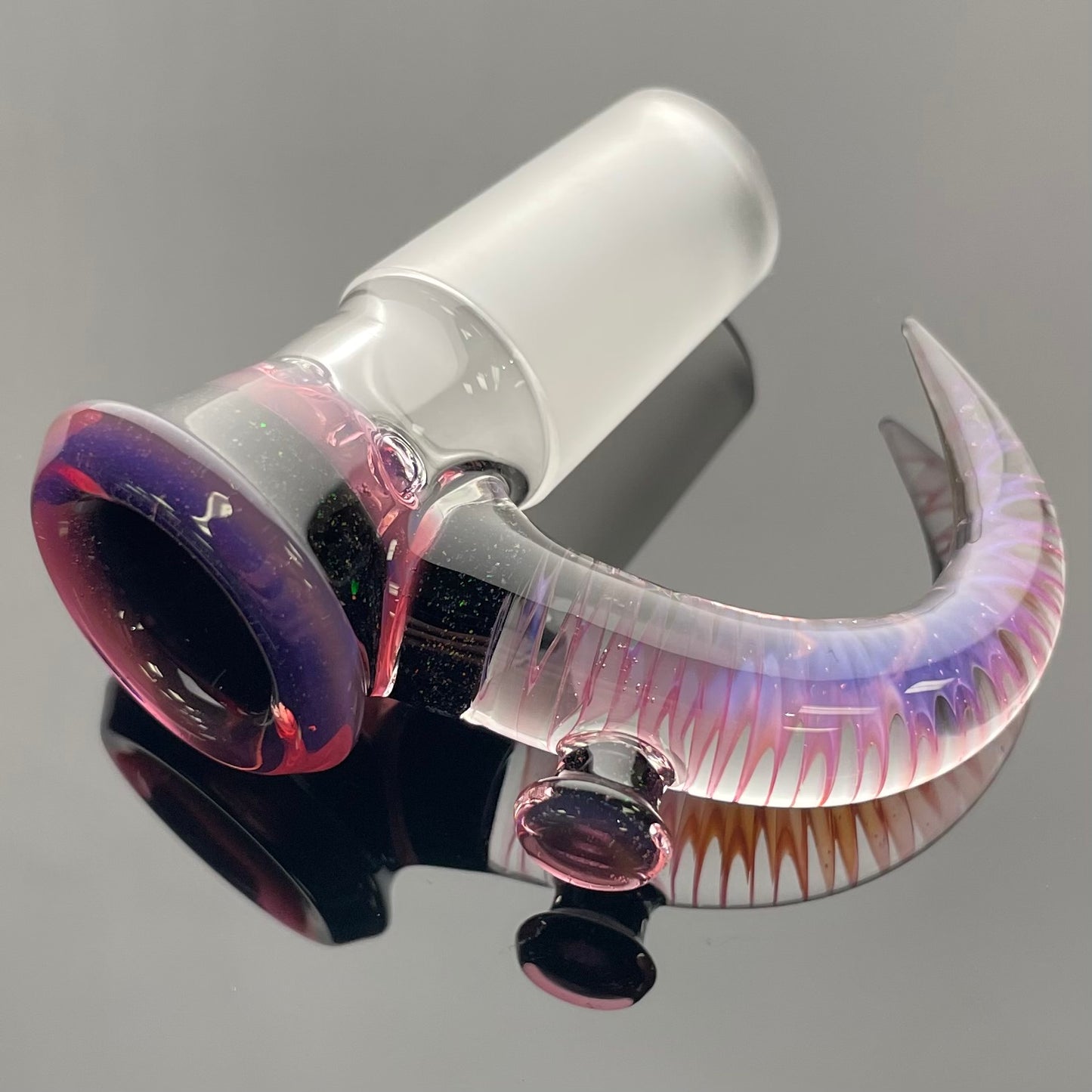 Jamms Glass Premium Crushed Opal Encalmo Bowl 18mm 4 Hole