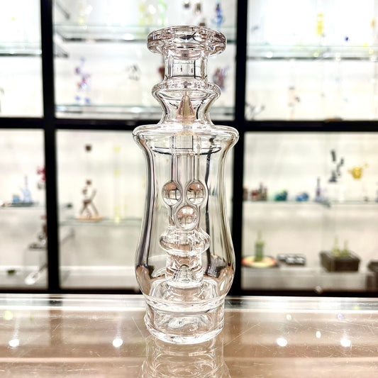 Green Belt Carta Recycler Top - Clear w/ Silver Serum