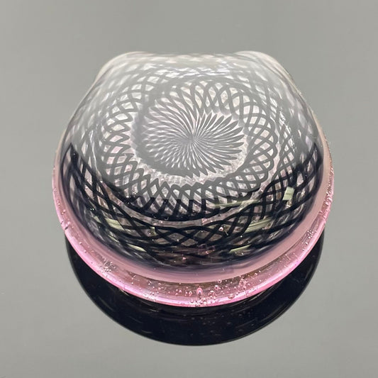 JHoney Hollow Latticino Pendant