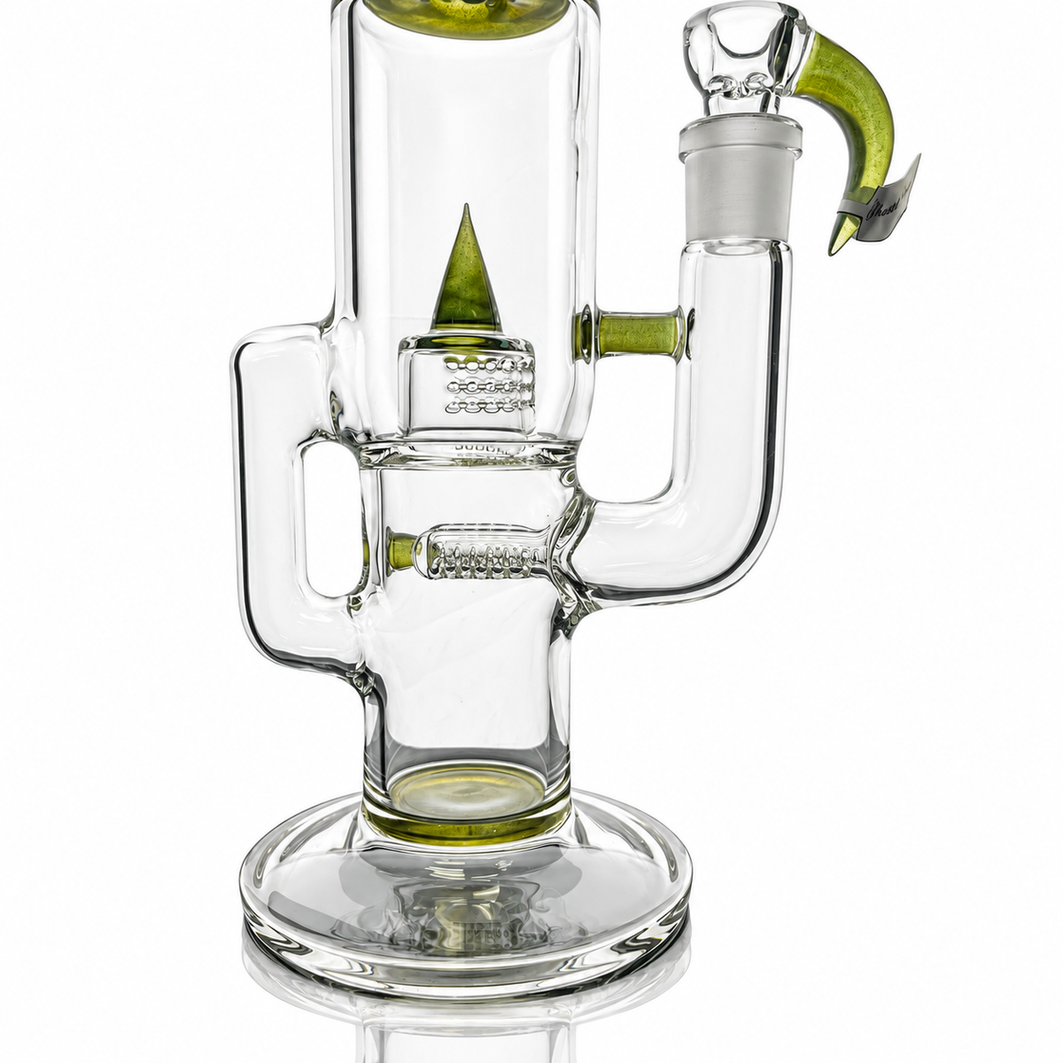 Sovereignty Capcycler G Line 12mm 6 Cut DownGrid to Front Facing Grid Cap180 w/ Spike & Splash Guard CS x1 Partial Accent Tube