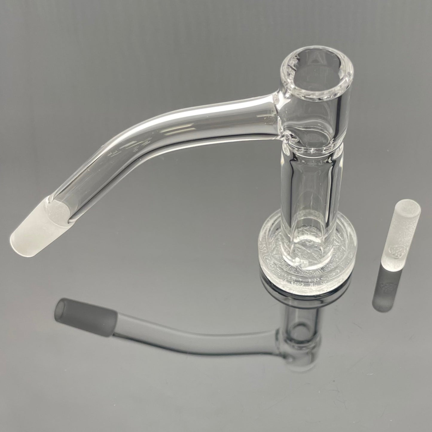 Eternal Quartz Terpguard Slurper - Clear w/ Lattice Pillar