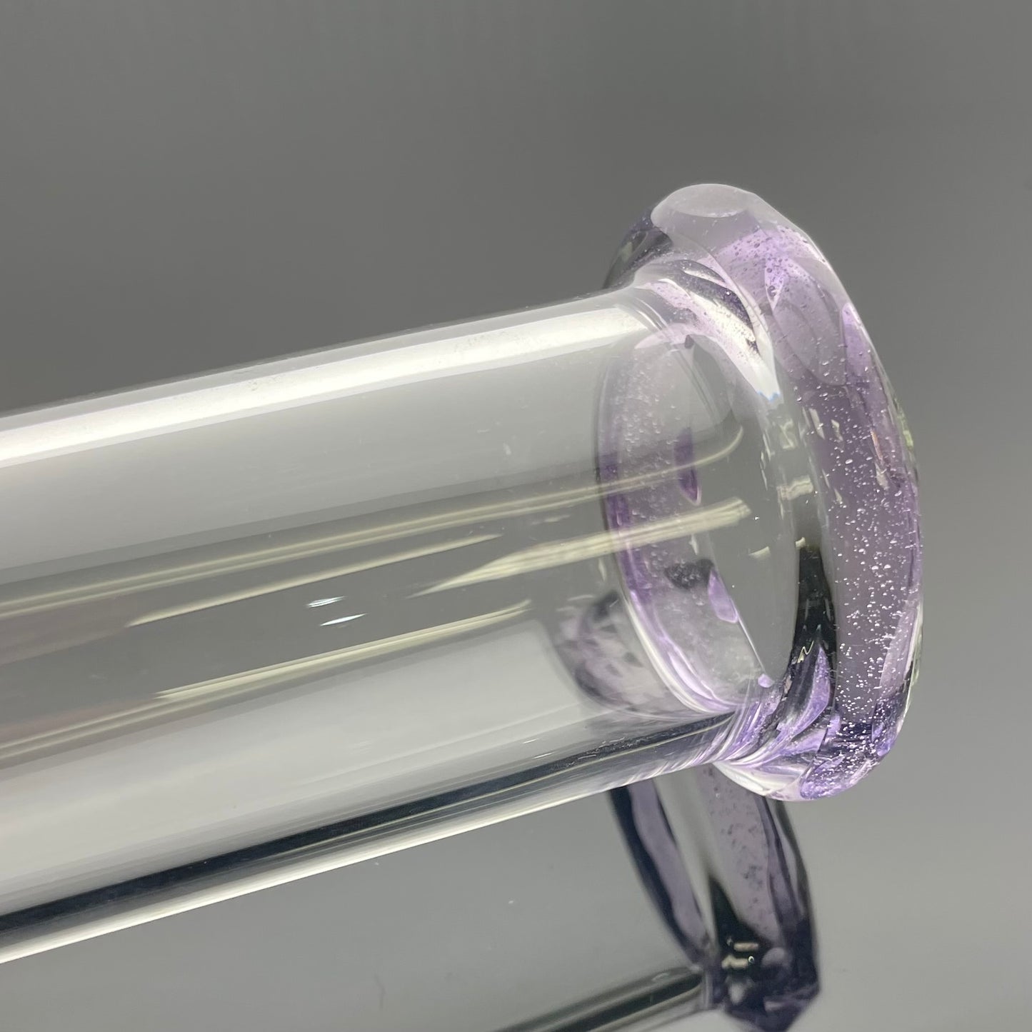 Blazed 44mm 3 Line Tree Tube - Purple Lollipop Accents w/ Opals