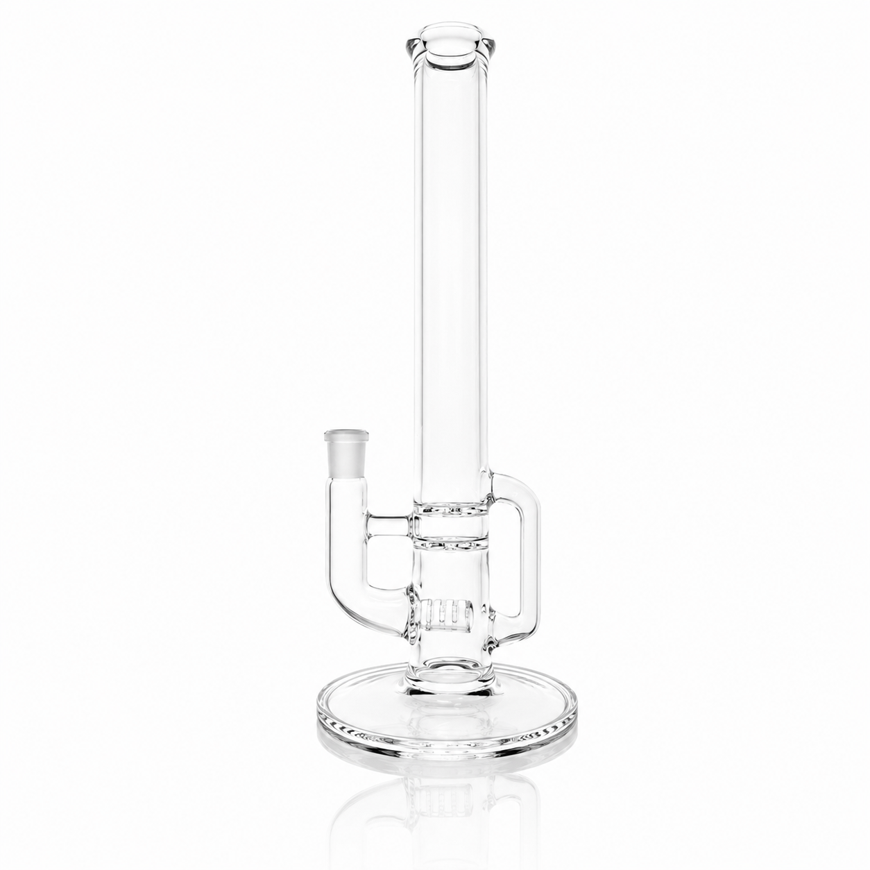 Green Belt Clear Blooper Stemline Tube w/ Drain