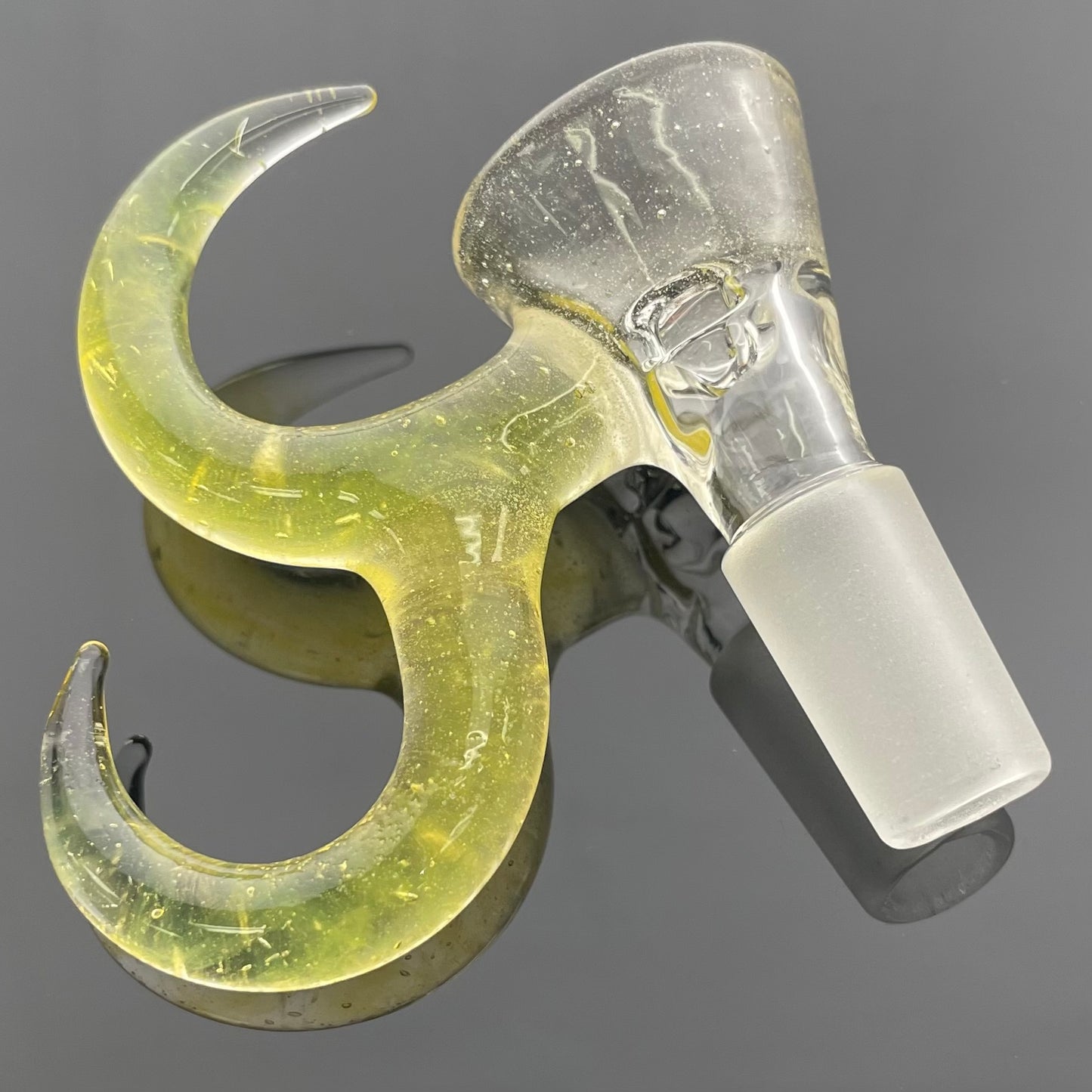 Gump Glass Bowl 2 Horn 14mm 3 Hole