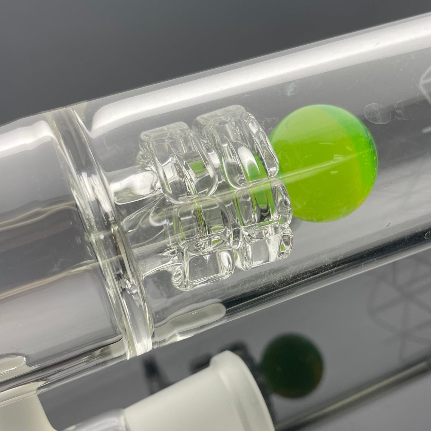 Gnob Glass 44mm 16" Reactor Stemline w/ Sandblasting - #1