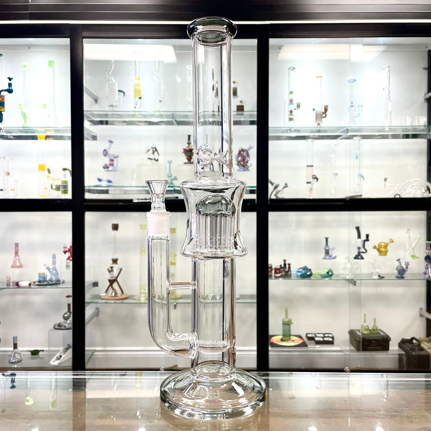 Unbranded 15" 18mm Stemline to 11 Tree Arm Perc Bong - Various Colours