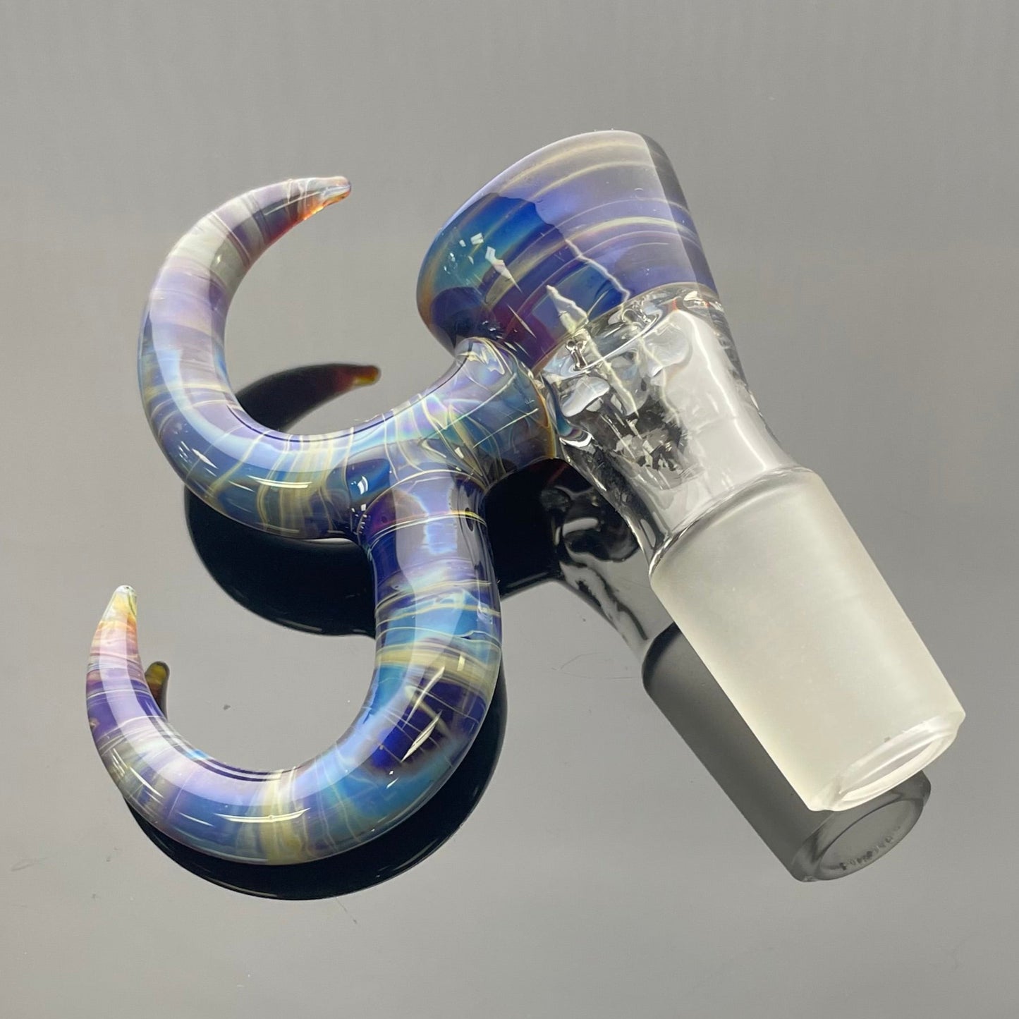 Gump Glass Bowl 2 Horn 18mm 4 Hole