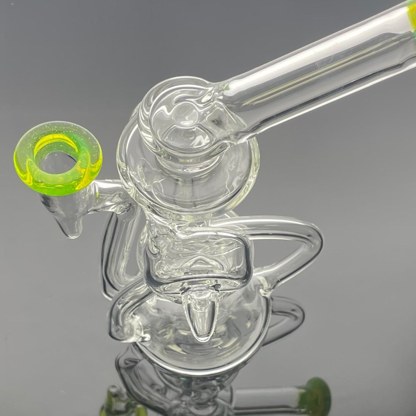 Mimzy Colour Accented Full Scroller Recycler - 14mm