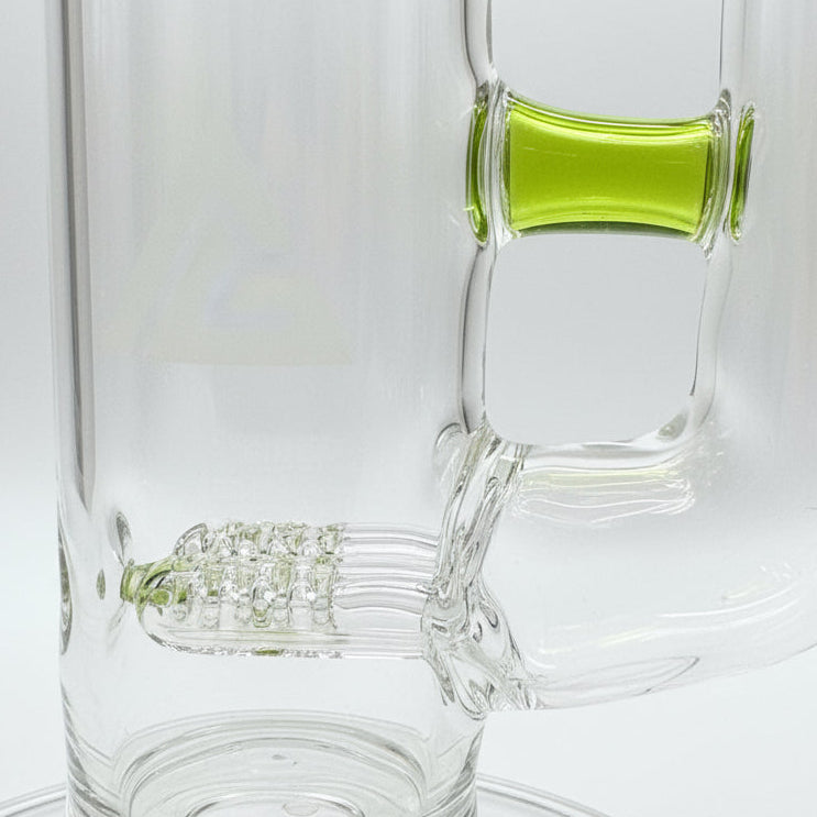 Gore Glass 44mm Partial Colour Accented Dual Stem