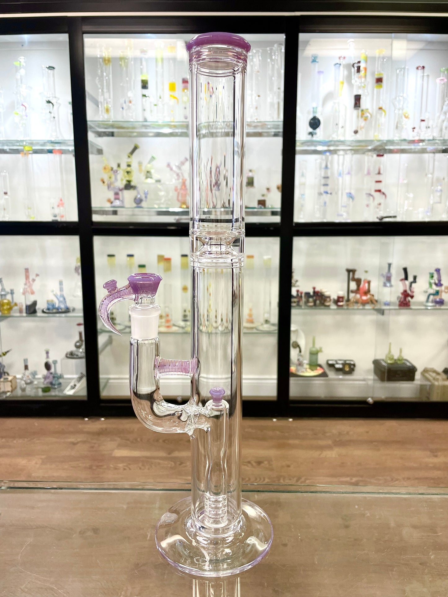 Jamms Straight Tube w/ Staircase Perc - Colour (Minor 2nd Quality)