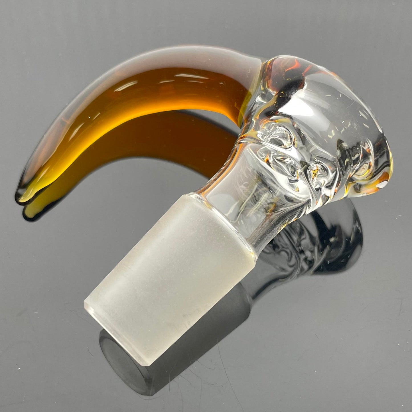 Green Belt Clear Horn Bowl 18mm 4 Hole