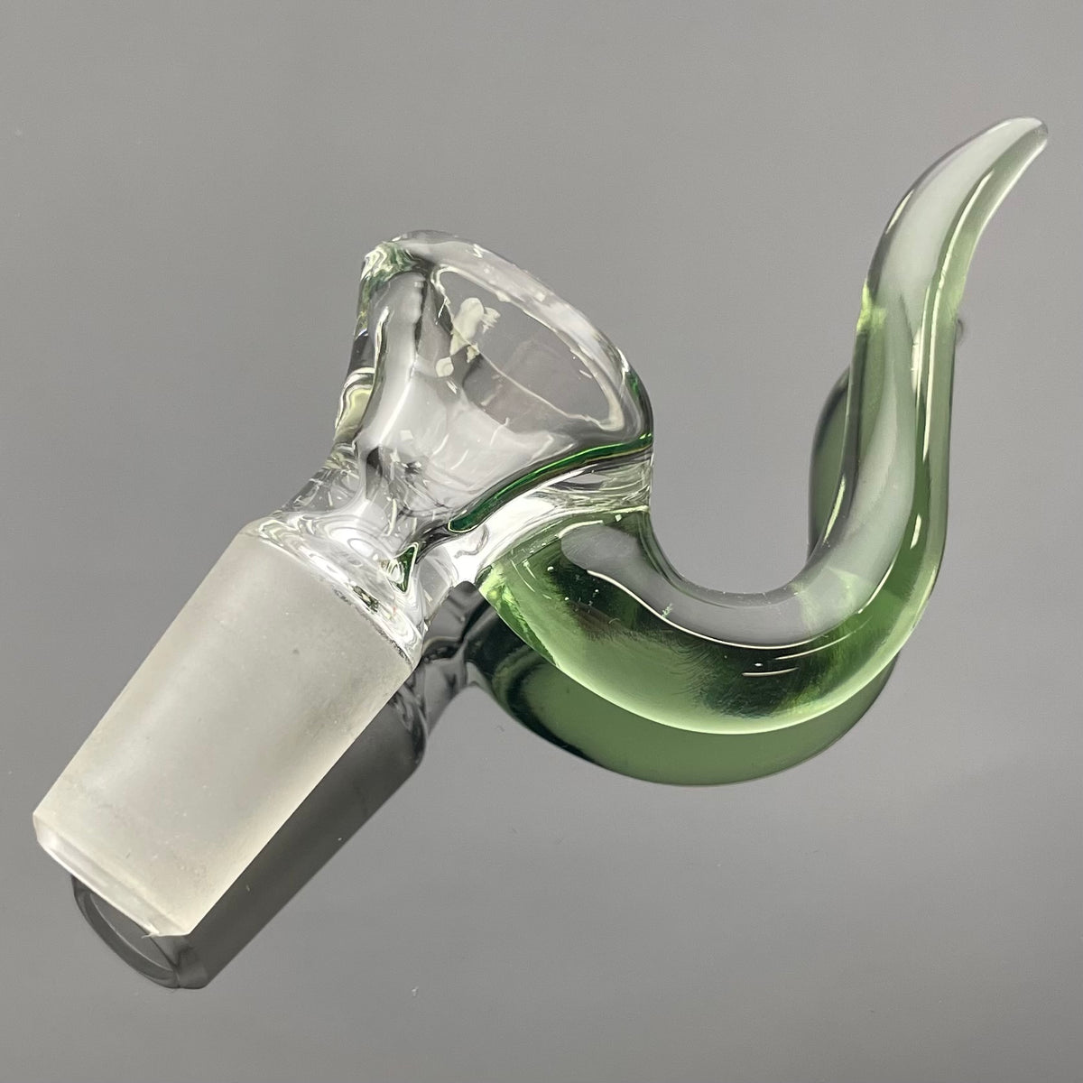 Discobox Clear Bowl w/ Horn 14mm 1 Hole