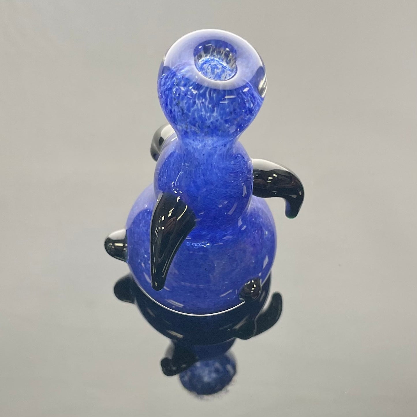 Vagabond Glass 3.5"Horned Chillum Hand Pipe