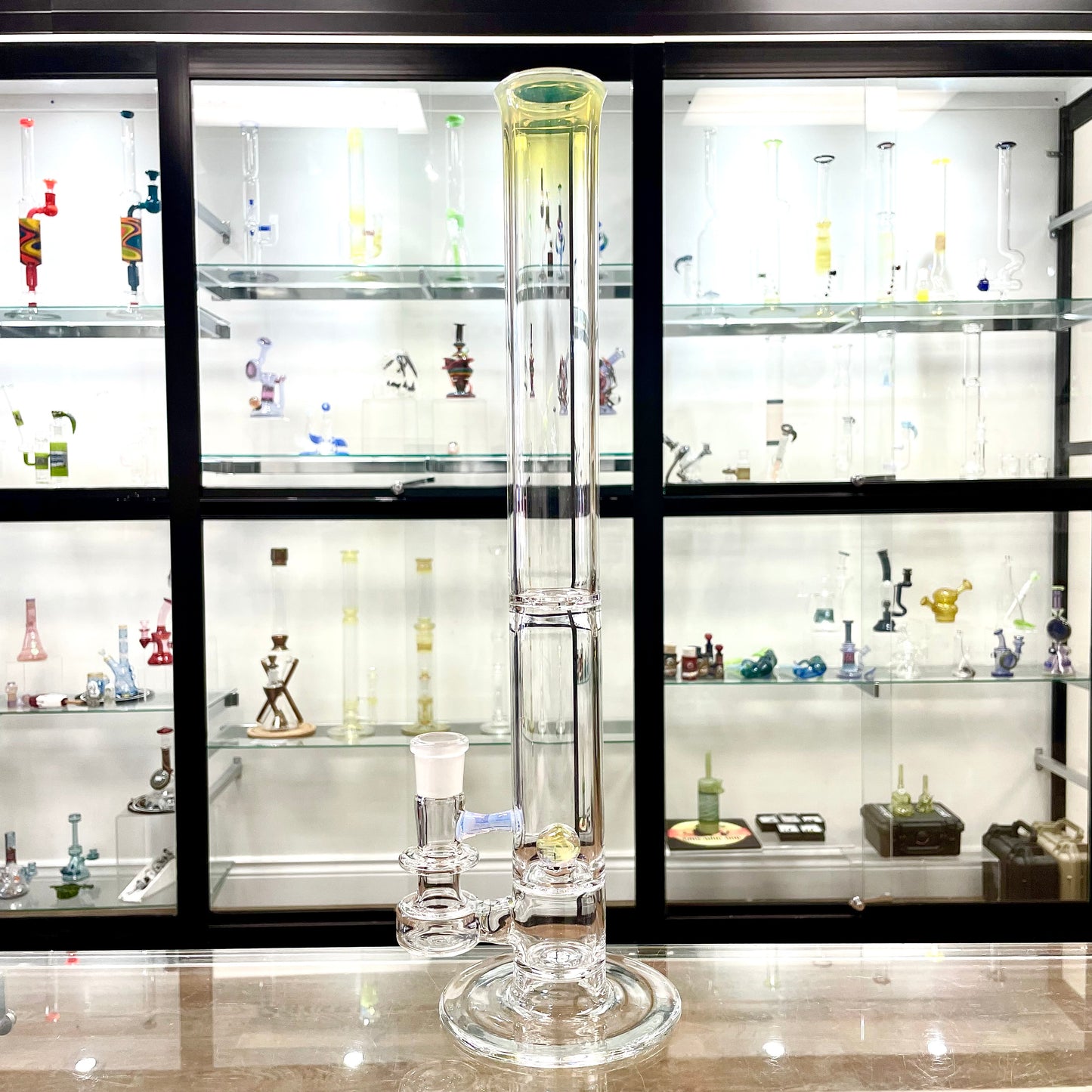 Discobox Natty Perc Straight Tube w/ Fume Mouth - #4