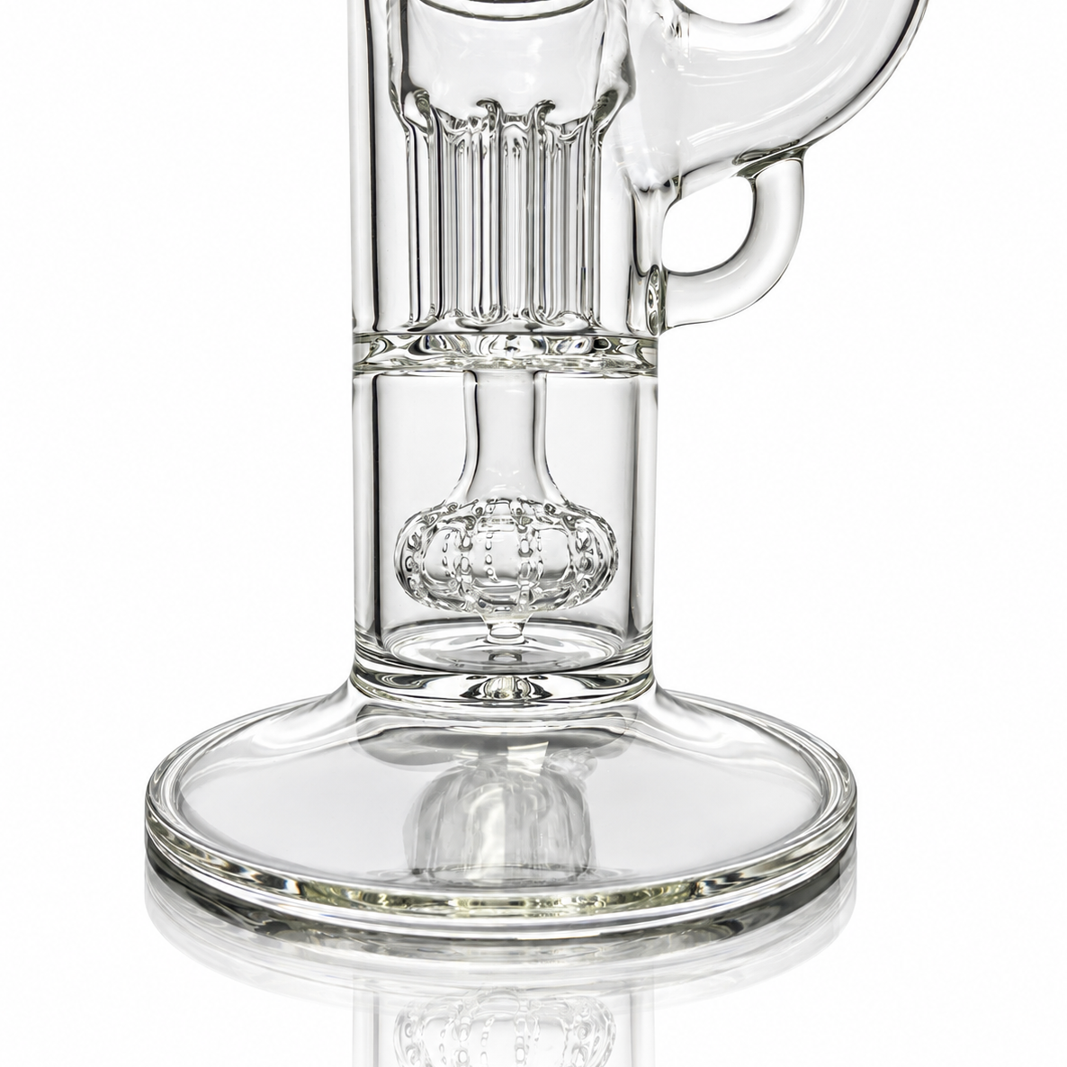 Sovereignty Pint Size Peyote Pillar Straight Foot Natty Neck Clear Tube