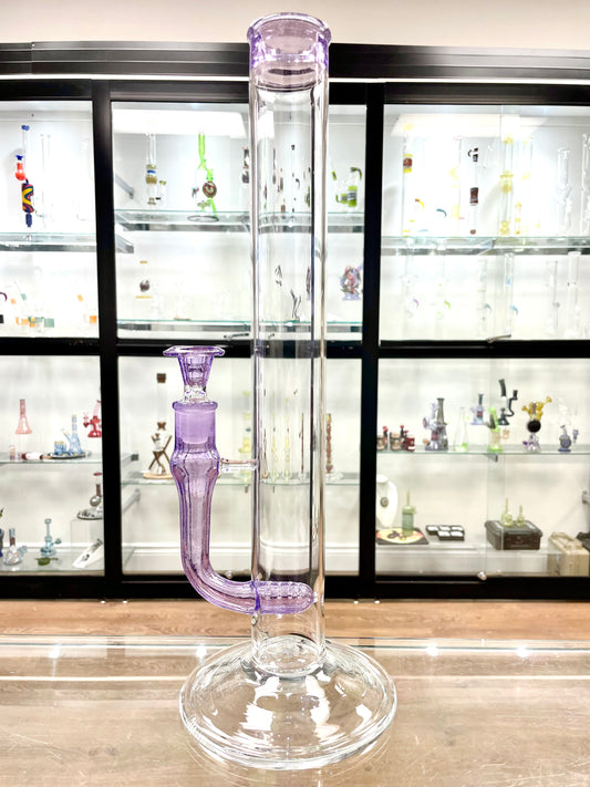 Philip Legge 17" Medium Stemline w/ Colour Accents - Purple Lollipop